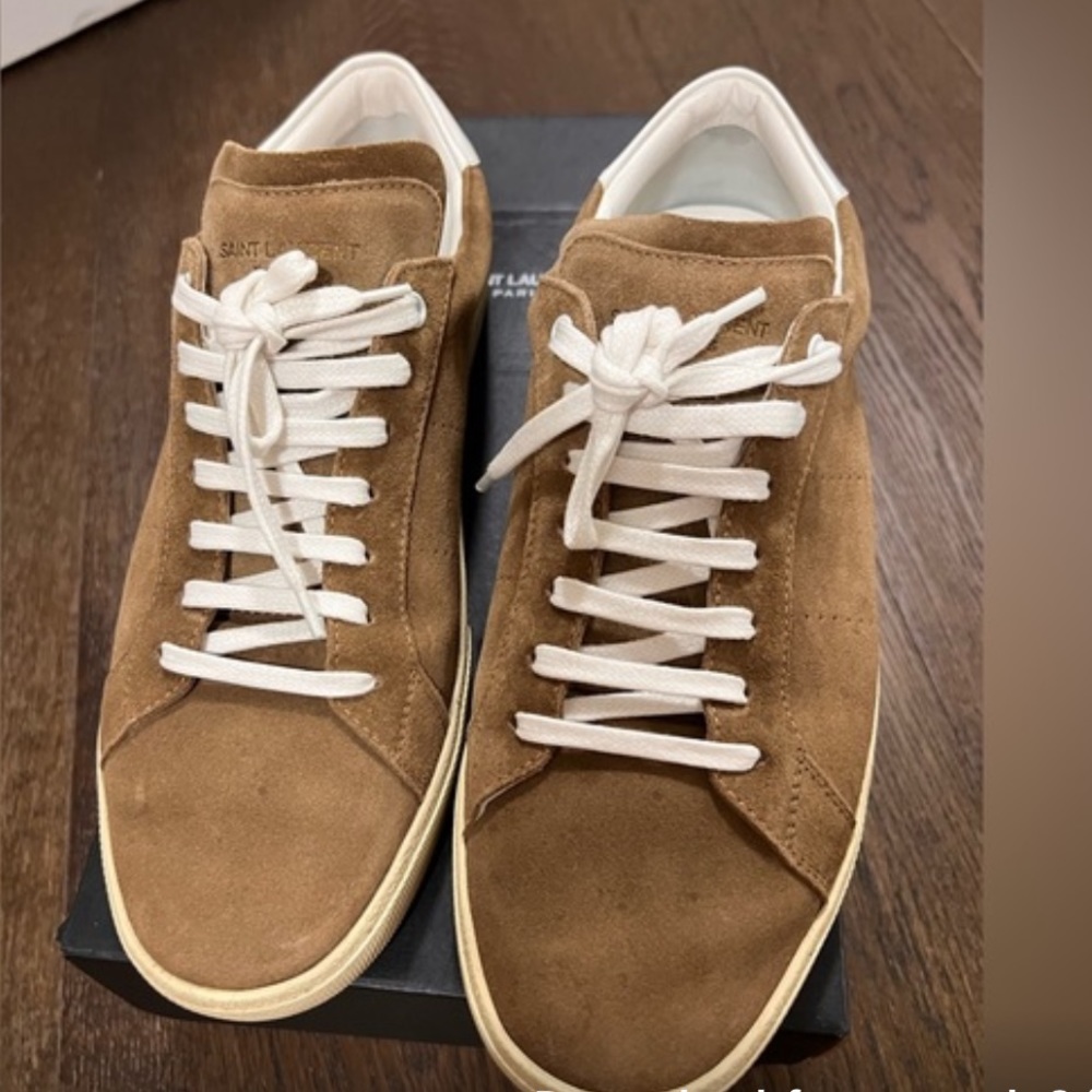 Saint Laurent suede sneakers size 43